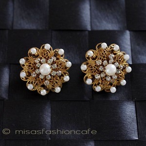 （画像用） Miriam Haskell ミリアムハスケル イヤリング