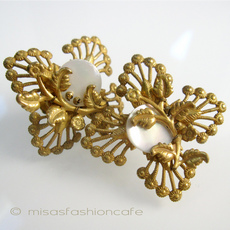 （画像用） Miriam Haskell ミリアムハスケル イヤリング