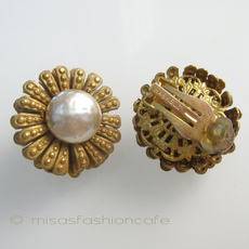 （画像用） Miriam Haskell ミリアムハスケル イヤリング