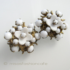 （画像用） Miriam Haskell ミリアムハスケル イヤリング