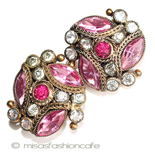 （画像用） SterlingSilver　銀製 クリスタル　イヤリング