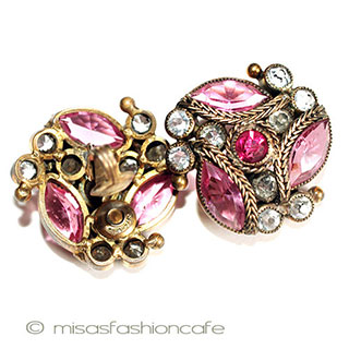 （画像用） SterlingSilver　銀製 クリスタル　イヤリング