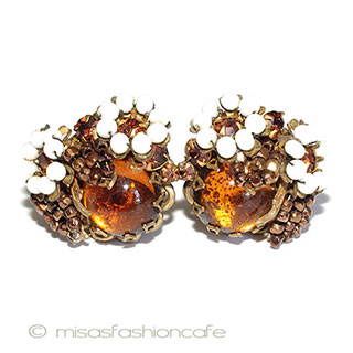 （画像用） ミリアムハスケル フラワーイヤリング