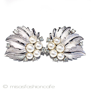 （画像用） Ｔｒｉｆａｒｉ　 トリファリ パール木の実　イヤリング