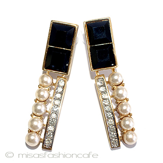 （画像用） Ｔｒｉｆａｒｉ　 トリファリ ビジューパール　ピアス