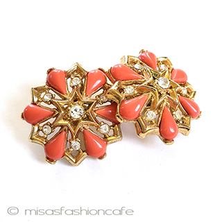 （画像用） Trifari　 トリファリ スター　イヤリング