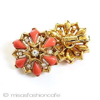 （画像用） Trifari　 トリファリ スター　イヤリング