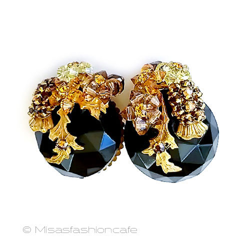 （画像用） MiriamHaskellデザイナー Eugeneお花イヤリング