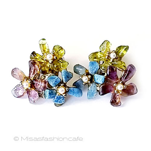 （画像用） SWOBODA　スワボダ 天然石のお花ブーケ