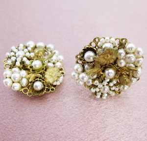 （画像用） Miriam Haskell　 ミリアムハスケル イヤリング