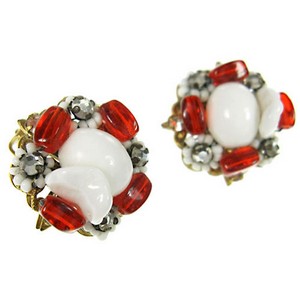 （画像用） Robert ロバート 小花イヤリング