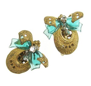 （画像用） Miriam Haskell　 ミリアムハスケル イヤリング