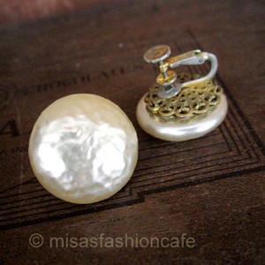 （画像用） Miriam Haskell ミリアムハスケル イヤリング