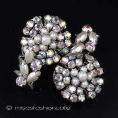 （画像用） Robert刻印　イヤリング ウェディング　ブーケ