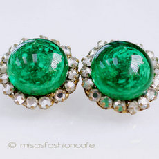 （画像用） Miriam Haskell ミリアムハスケル イヤリング