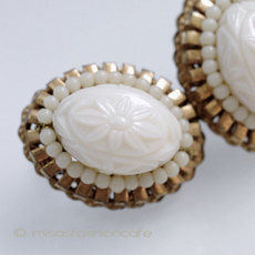 （画像用） Miriam Haskell ミリアムハスケル イヤリング