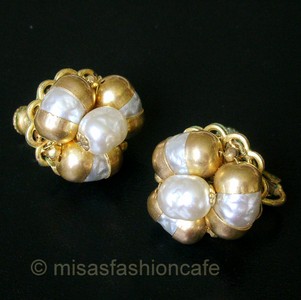 （画像用） Miriam Haskell ミリアムハスケル イヤリング