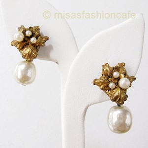 （画像用） Miriam Haskell ミリアムハスケル イヤリング