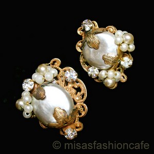 （画像用） Robert ロバート バロックパールイヤリング