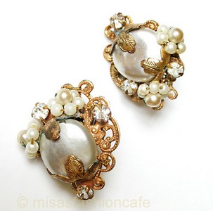 （画像用） Robert ロバート バロックパールイヤリング