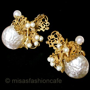 （画像用） Miriam Haskell ミリアムハスケル イヤリング