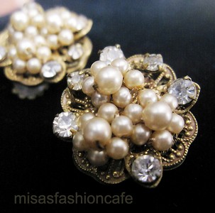 （画像用） Robert ロバート お花イヤリング