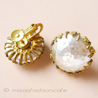 （画像用） Miriam Haskell ミリアムハスケル イヤリング