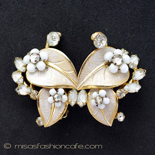 （画像用） Robert ロバート フラワー・イヤリング