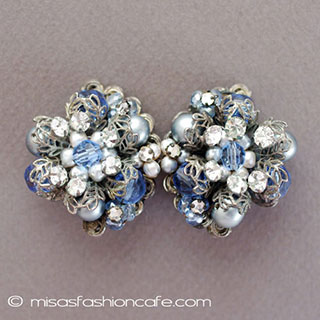 （画像用） Robert ロバート フローラル・イヤリング