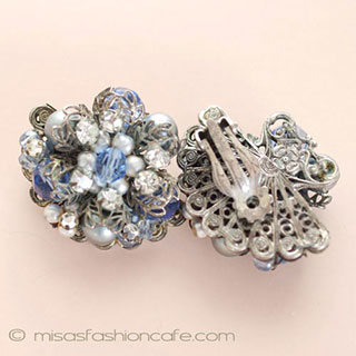 （画像用） Robert ロバート フローラル・イヤリング