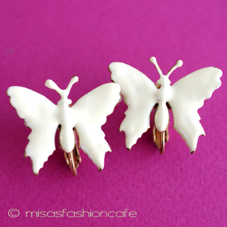 （画像用） ミリアム　ハスケル　 Ｈａｓｋｅｌｌ蝶イヤリング　　