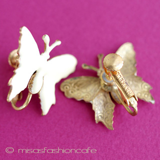 （画像用） ミリアム　ハスケル　 Ｈａｓｋｅｌｌ蝶イヤリング　　