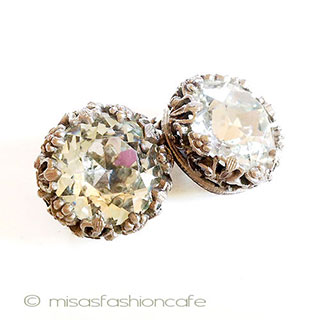 （画像用） Ｋｒａｍｅｒ　ｏｆ　ＮＹ クリスタル　イヤリング