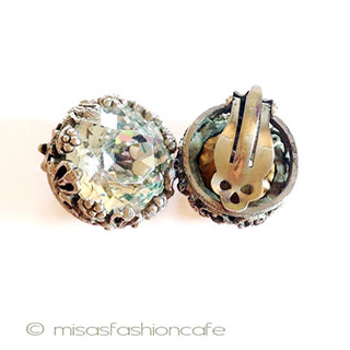 （画像用） Ｋｒａｍｅｒ　ｏｆ　ＮＹ クリスタル　イヤリング