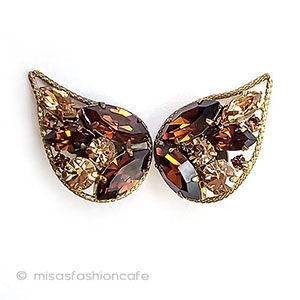 （画像用） Austria　オーストリア 蝶　イヤリング