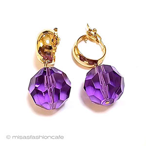 （画像用） Trifari　 トリファリ ジュエルイヤリング