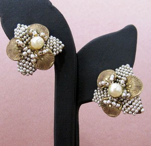 （画像用） Miriam Haskell ミリアムハスケル イヤリング