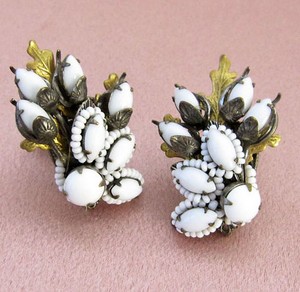 （画像用） Miriam Haskell ミリアムハスケル イヤリング