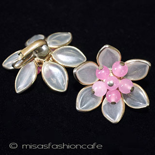 （画像用） 大振りお花イヤリング