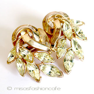 （画像用） Ｔｒｉｆａｒｉ　 トリファリ リーフ　イヤリング