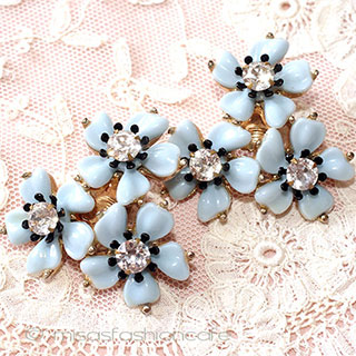 （画像用） Ｋｒａｍｅｒ　クレイマー ブルーブーケイヤリング