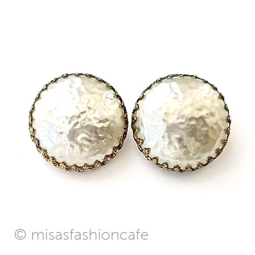 （画像用） ミリアムハスケル　刻印 バロックパールイヤリング