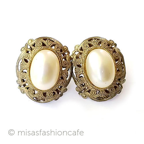 （画像用） ミリアムハスケル　 パール　イヤリング