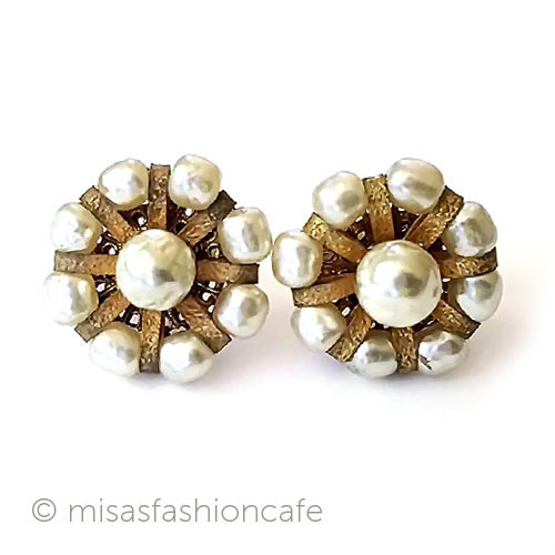 （画像用） ミリアムハスケル　 バロックパールイヤリング