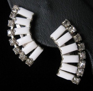 （画像用） バゲットグラス　イヤリング