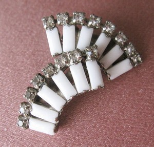 （画像用） バゲットグラス　イヤリング