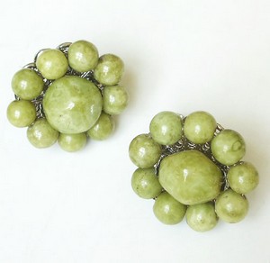 （画像用） Miriam Haskell ミリアムハスケル イヤリング