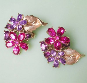 （画像用） クラウントリファリ お花 イヤリング