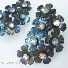 （画像用） ブーケ花イヤリング