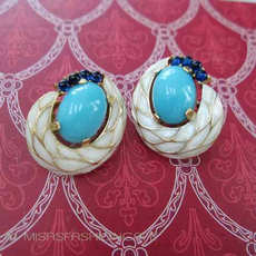 （画像用） クラウントリファリ Trifari イヤリング